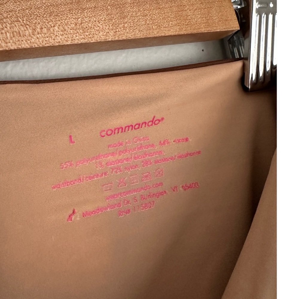 Commando Brown Faux Leather Pants - Picture 9 of 9